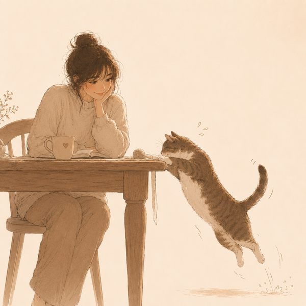 What my cats teach me about trying again