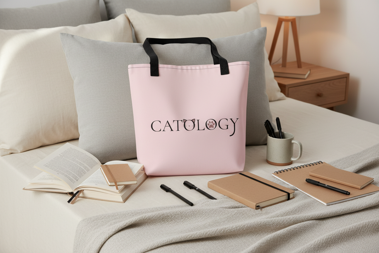 Catology™ Tote Bag — For Cat Lovers & Chaos Researchers
