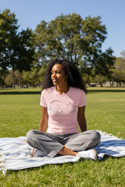 Women’s cotton crew neck t-shirt